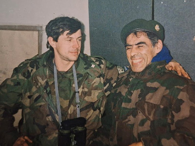 S Nailom Brulićem - prvim ratnim zapovjednikom Policijske postaje Pakrac